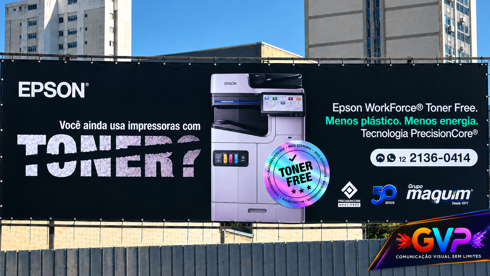 Painel de grande formato para Epson